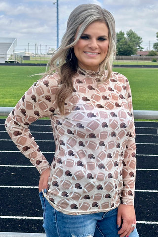 Football Mesh Shirt