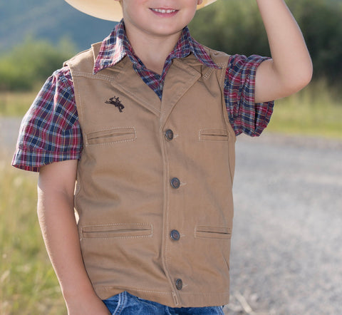 Youth Canvas Vest