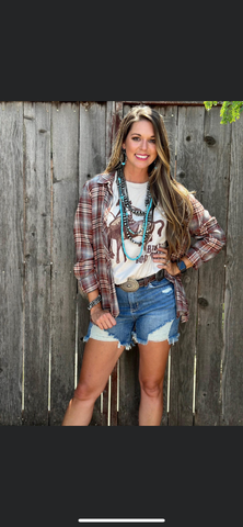 Flannel Top