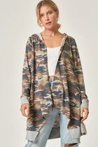 Camo Cardigan